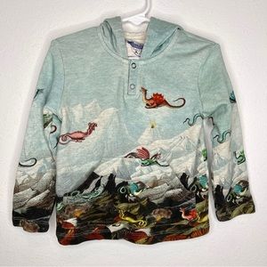 new little wings paper wings dinosaur hoodie sweatshirt